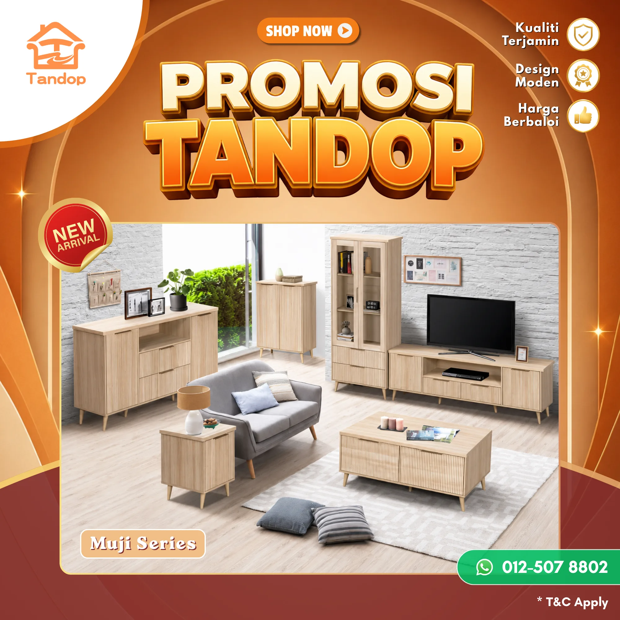 Set Perabot Ruang Tamu